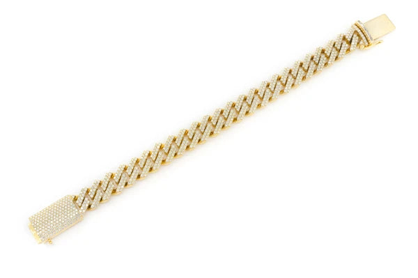 CUBAN MIAMI PRONG 13MM Bracelet - Gold