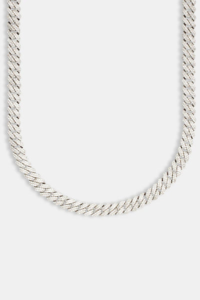 10mm Moissanite Infinity Link Chain - Gold Vermeil