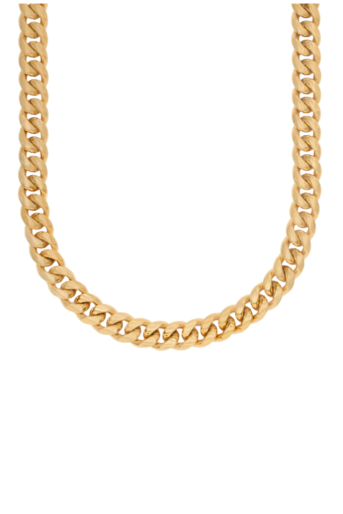 CLEAN BOXED CUBANA CHAIN. - 11MM 18K GOLD