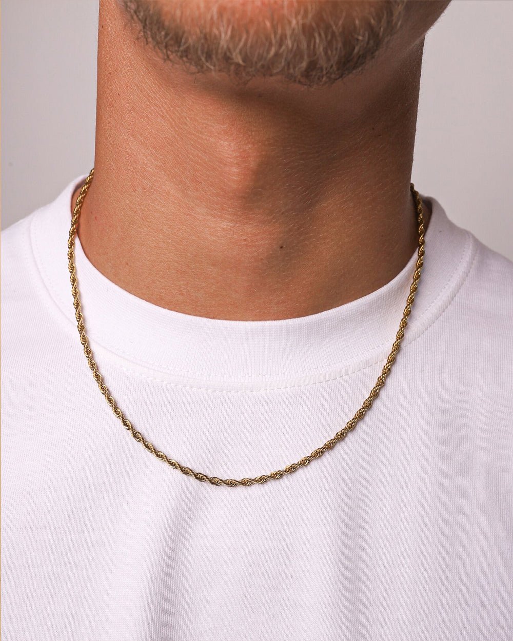 ROPE CHAIN 4MM - GOLD